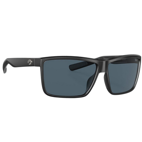 Costa Rinconcito Sunglasses - Matte Black Frames with Gray Silver Lens