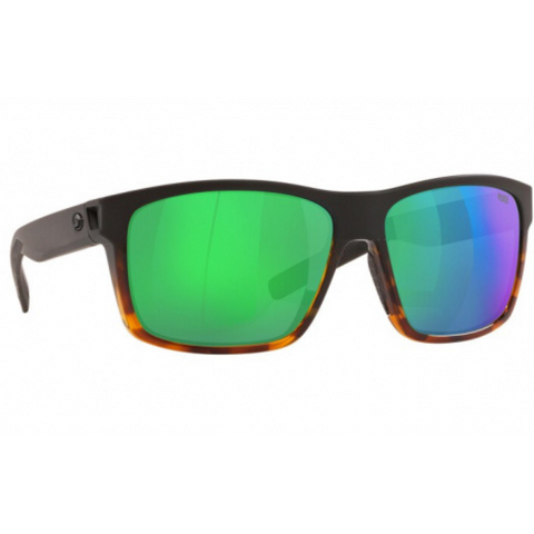 Costa Slack Tide Sunglasses - Matte Tortoise Frames with Blue Lens