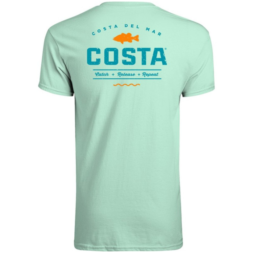 Costa Topwater Short Sleeve T-Shirt - Chill