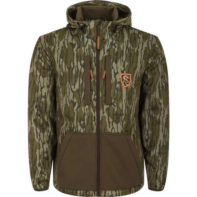 Drake Non-Typical Endurance Jackets With Hood - Mossy Oak Bottomland
