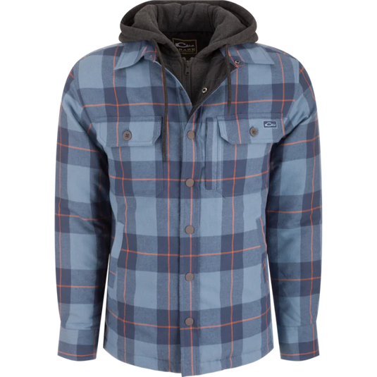 Drake The Campfire Flannel Hoodie - Spellbound Plaid
