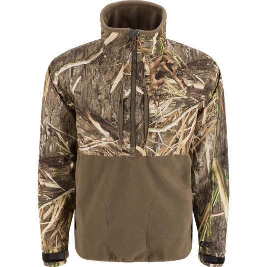 Drake Waterfowl MST Command XT Eqwader Half Zip Jacket - Habitat