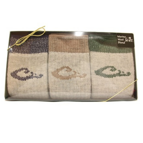 Drake Merino Wool Socks Gift Set - Assorted - Shoe Size 10-13