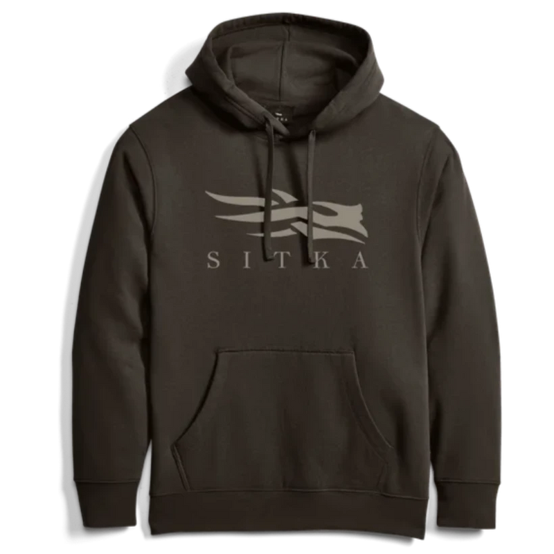 Load image into Gallery viewer, Sitka Icon Classic pullover hoodie with chest logo and heavy-duty ribbed cuffs.
