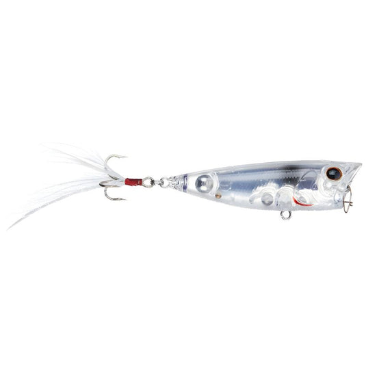 Evergreen OB Poppers Topwater Baits - Flas Clear Shad