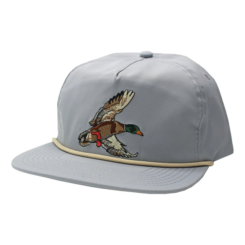 Load image into Gallery viewer, Local Boy Outfitters Low Profile Rope Hat with rope accent and adjustable back closure
