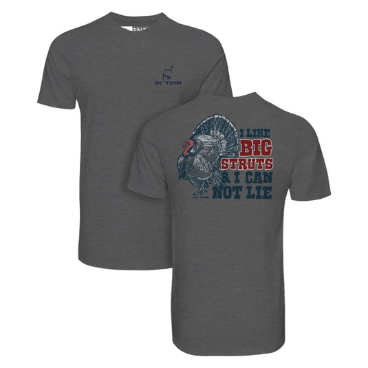 Drake Ol' Tom Big Struts T-Shirts - Graphite Heather