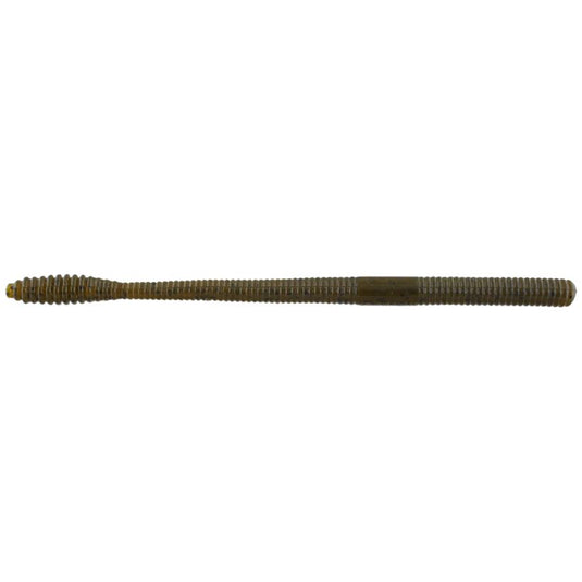 GrandeBass Airtail Wiggler Worms - Green Pumpkin