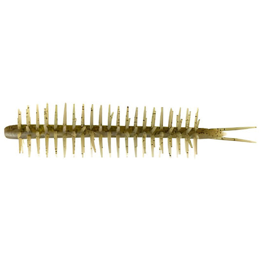 Hideup Fishing Coike Straight Elastomer Creature Baits - Green Pumpkin