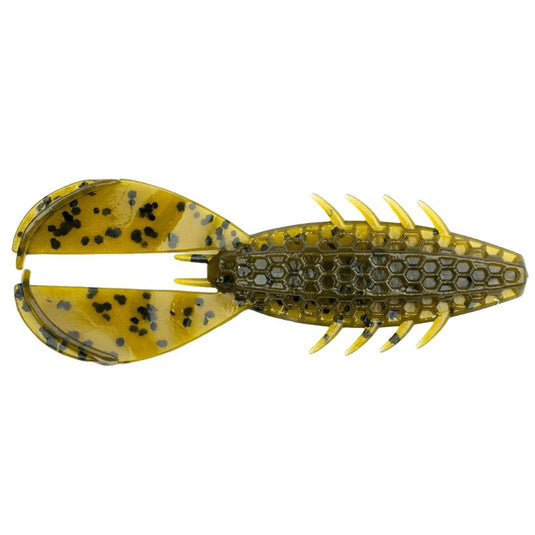NetBait BaitFuel HexTek The Rascal Craws - Green Pumpkin