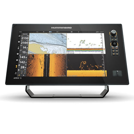 Humminbird APEX; 16 MSI+ Chartplotter CHO Display Only