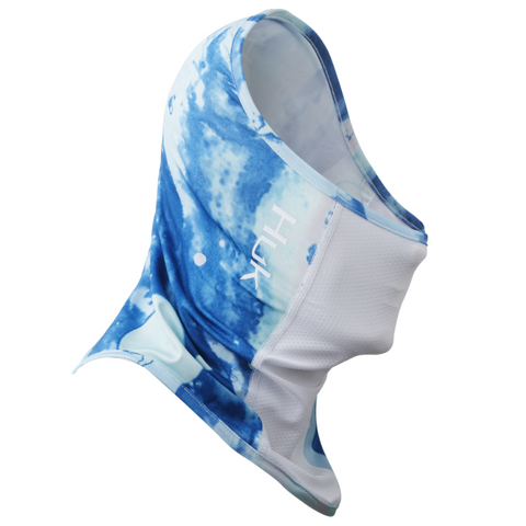 Huk Tie Dye Gaiter - Electric Green