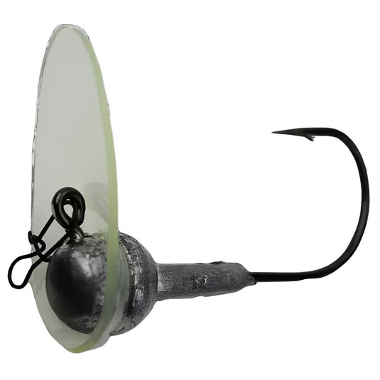 Jenko Fishing TN River Tremor Head Bill Swimbait Jighead - Unpainted