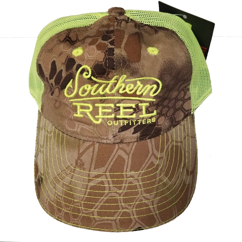 Load image into Gallery viewer, Southern Reel Outfitters Mesh Hat – Breathable Fishing Cap with Embroidered Logo and Sun Protection
