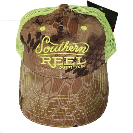 Southern Reel Outfitters Mesh Hat – Breathable Fishing Cap with Embroidered Logo and Sun Protection