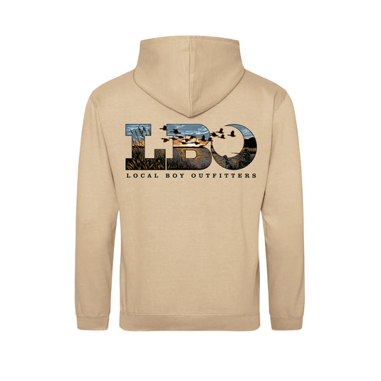 Local Boy Outfitters Brushwood Hoodie - LBO Marsh Scene