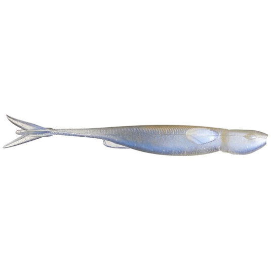 Reaction Innovations Scope Shot 4.25 inch soft plastic swimbait for bass fishing - Light Hitch
