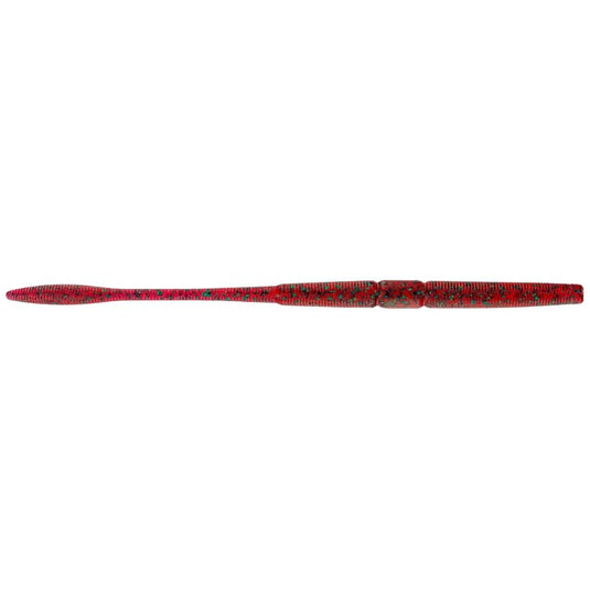Big Bite Baits Drew Gill Nekorama Worms - Matte Redbug