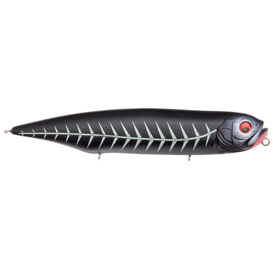 Megabass Dog-X Diamante Sonic Slide Baits - MAT Black Bone