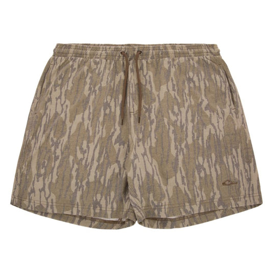 Drake Tri-Blend Campus Shorts - Mossy Oak Original Bottomland