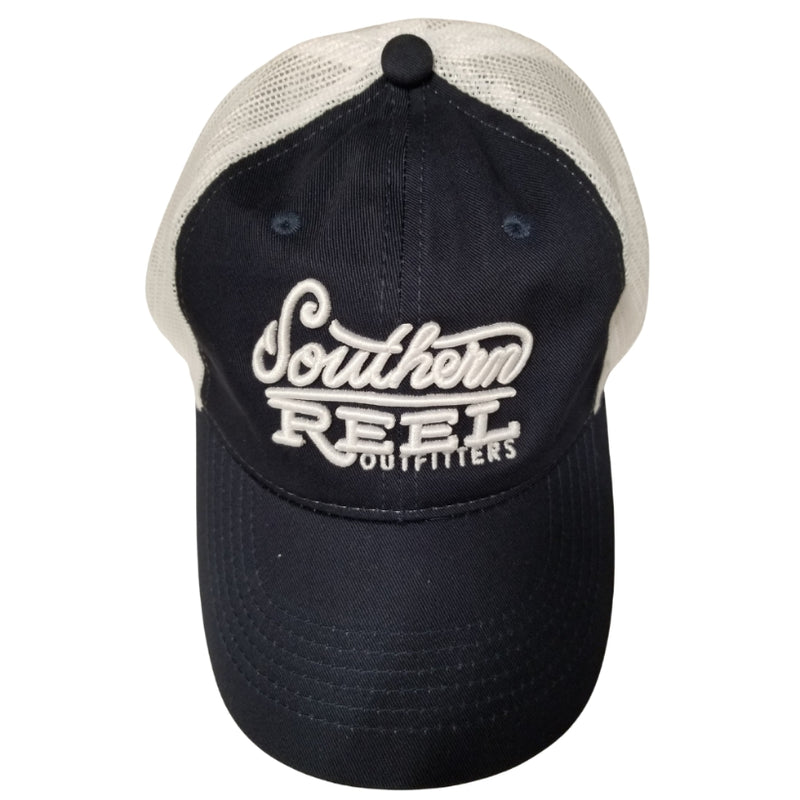 Load image into Gallery viewer, Southern Reel Outfitters Mesh Hat – Breathable Fishing Cap with Embroidered Logo and Sun Protection
