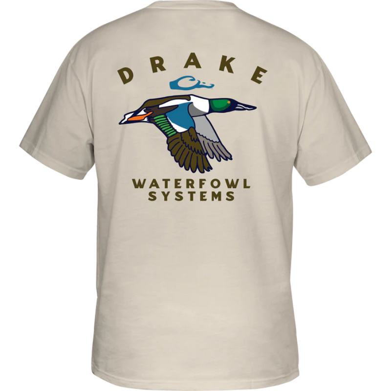 Load image into Gallery viewer, Drake Retro Short Sleeve T-Shirt – Cotton Blend Tee with Retro Graphic and Logo Pocket
