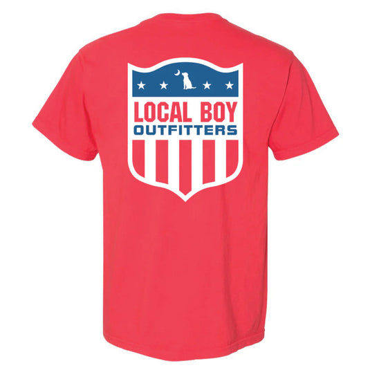 Local Boy Men's Local League T-Shirt - Paprika