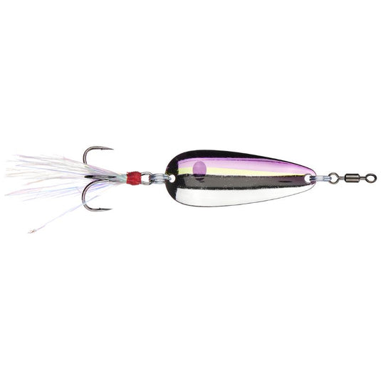 Purple Threadfin - Nichols Lures Mojo Flutter Spoon 1/2 oz