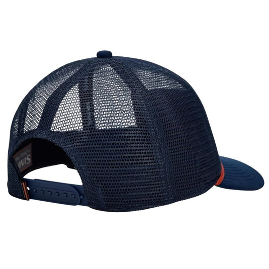 Simms Mesh Trucker Hat - Selvedge  - Back View