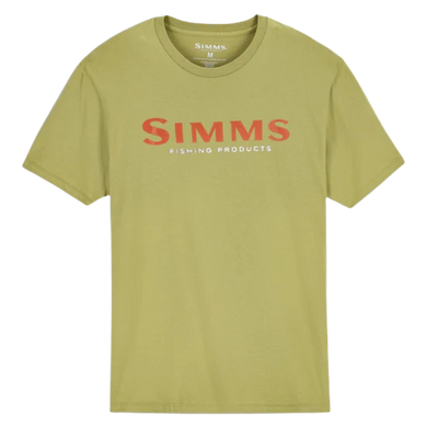 Simms Logo Short Sleeve T-Shirt Tent Green