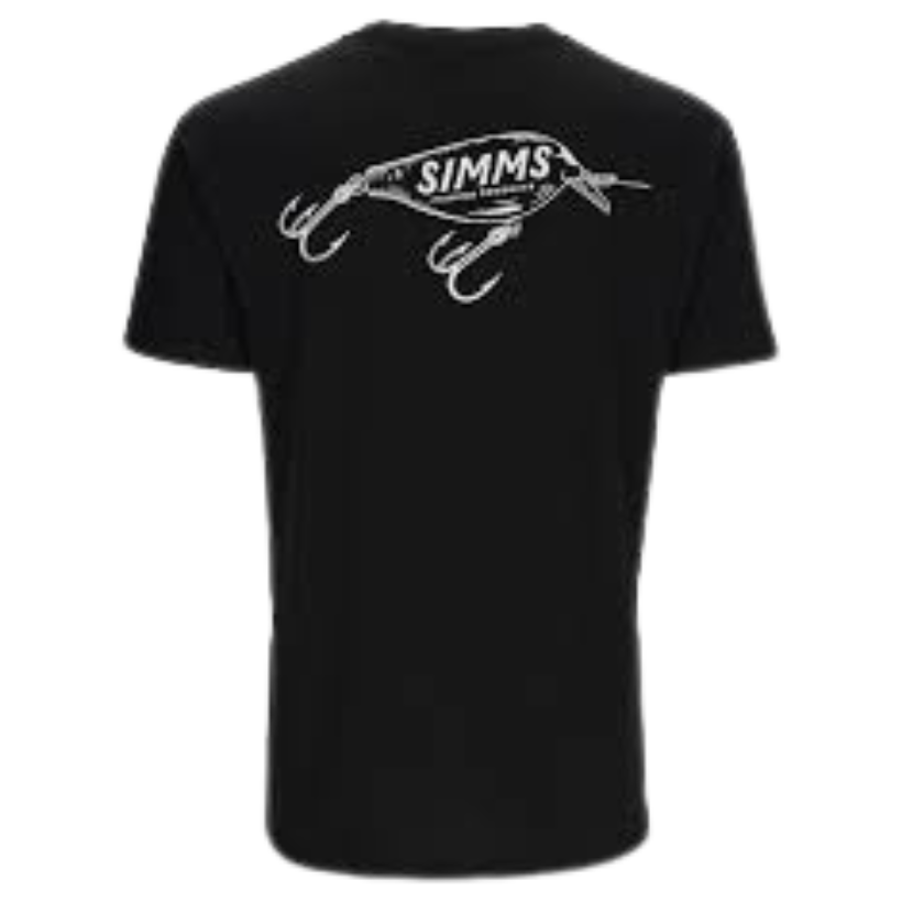 Simms Men's Square Bill T-Shirt - Black