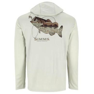 Simms Men's Tech Hoody - Artist Series - Aspen Bass