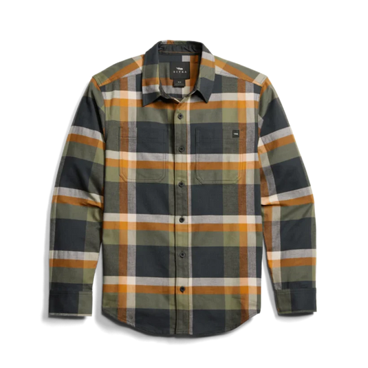 Sitka Ashland Lightweight Flannel Shirt - Olive Green