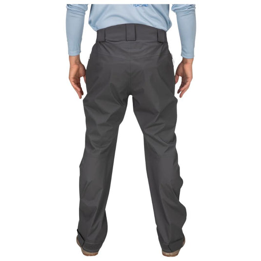 Simms Waypoint Rain Pants - Slate - Rear View