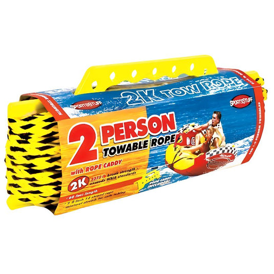 Sportsstuff 2 K Tow Rope - Yellow/Black