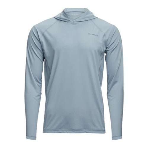 Simms Challenger Solar Hoody with UPF 30+ sun protection and full hood for fishing.