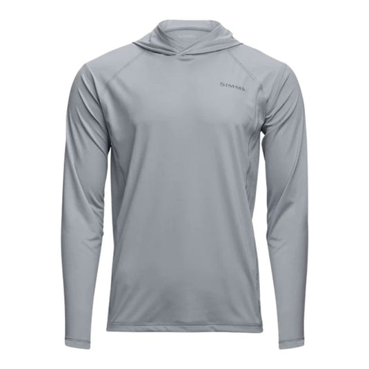 Simms Challenger Solar Hoody with UPF 30+ sun protection and full hood for fishing.