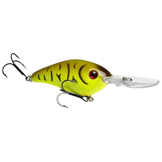 Strike King Pro Model 6XD Series Crankbaits - Chartreuse Belly Craw