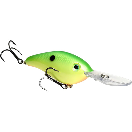 Strike King Pro Model 6XD Series Crankbaits - Green Back Chartreuse