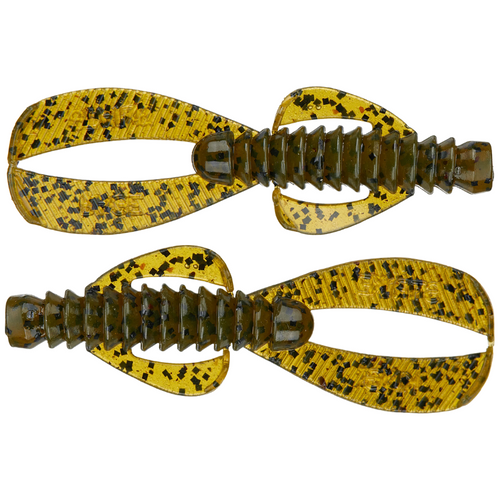 Strike King Rage Ned Bug Creature Baits - Green Pumpkin