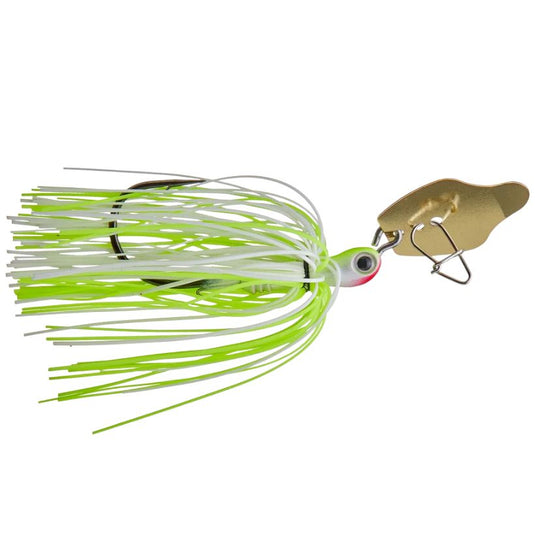 Strike King Tungsten Thunder Cricket Vibrating Swim Jig - Chartreuse White