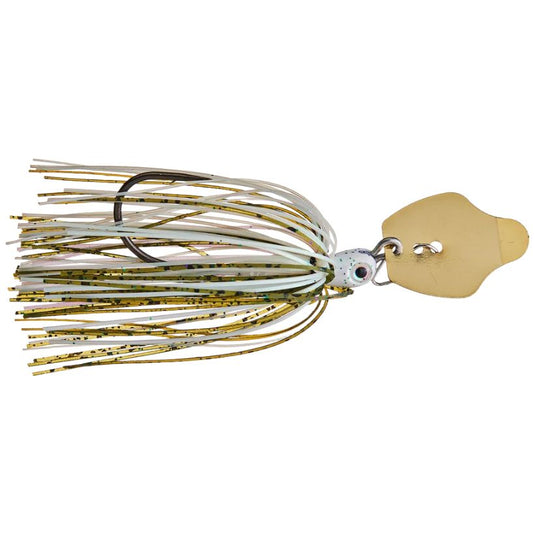 Strike King Tungsten Thunder Cricket Vibrating Swim Jig - Olive Shad