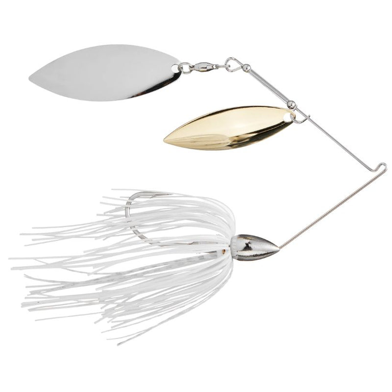 Load image into Gallery viewer, War Eagle Double Willow Spinnerbaits - White Silver
