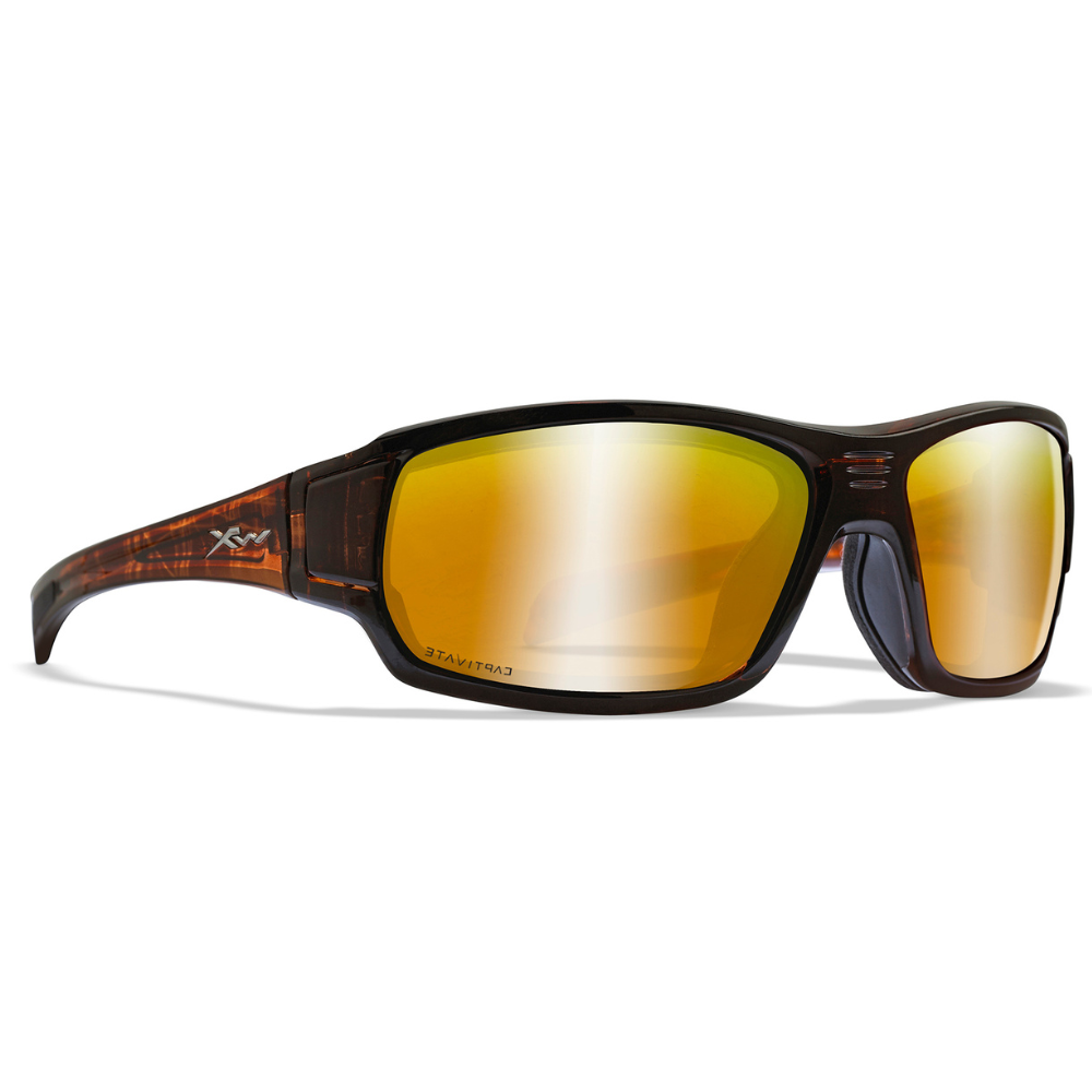 Wiley X Affinity Sunglasses - Hickory Brown Frames with Brown Bronze Lens