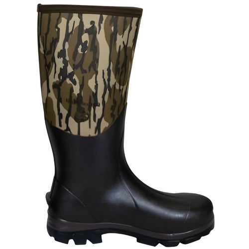 World Famous Sports Mens Neoprene Rubber Boot - Mossy Oak Bottomland