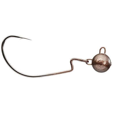 Yum Hardhead Swinging Football Jig Heads - Copper