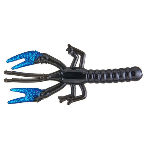 Zoom Lil Critter Craw - Black Blue Craw