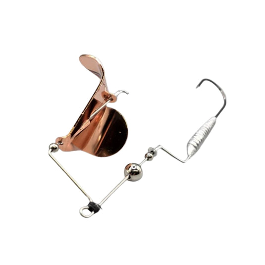 Tournament style buzzbait for aggressive topwater strikes