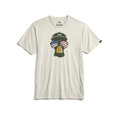 Sitka Freedom Mallard Tee – soft pre-washed cotton-poly shirt with graphic mallard design, true-to-size fit