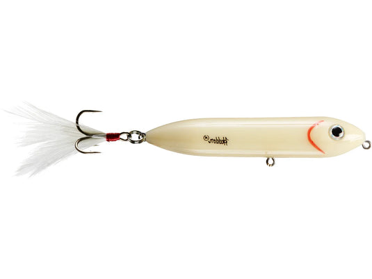 Heddon Feather Dressed Super Spook Jr. Topwater Lures